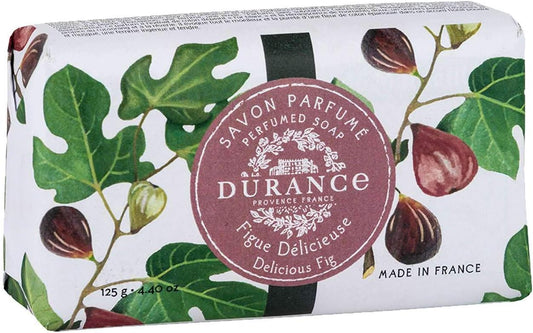 Durance Les Eternelles Delicious Fig Perfumed Soap Bar (125g) Enriched With Sweet Almond Oil | Creamy & Delicately Scented Lather For Normal & Sensitive Skin : Amazon.co.uk: Beauty