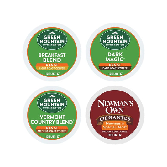 Keurig Green Mountain Coffee Roasters Decaf Coffee Variety Pack, Single-Serve K-Cup Pods, 22 Count