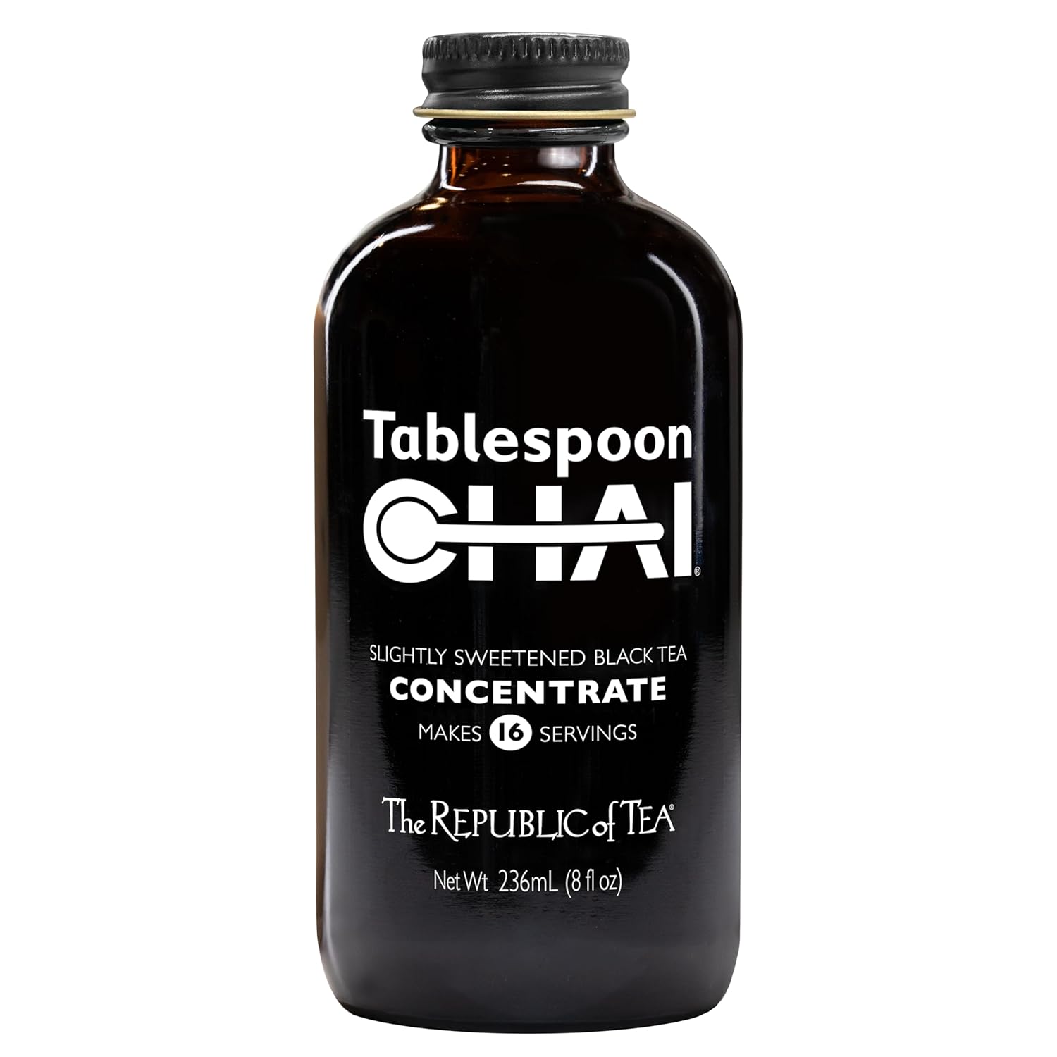 The Republic Of Tea – Tablespoon Chai, Black Tea Chai Concentrate, 8 Fl Oz -16 Servings