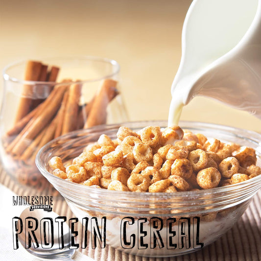 Protein Cereal, Low Carb Cereal, High Protein Cereal, 15G Protein, 6G Net Carbs, High Performance Cereal, 5 Individual Macro-Controlled Packages (Cinnamon)