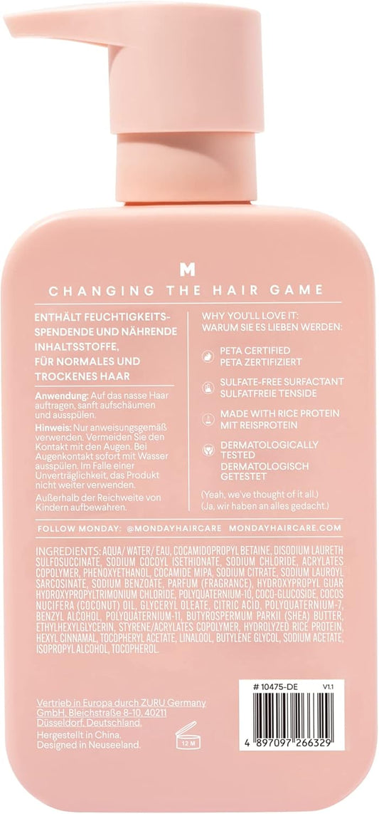 Monday Haircare Shampoo Moisture Moisture 350 Ml