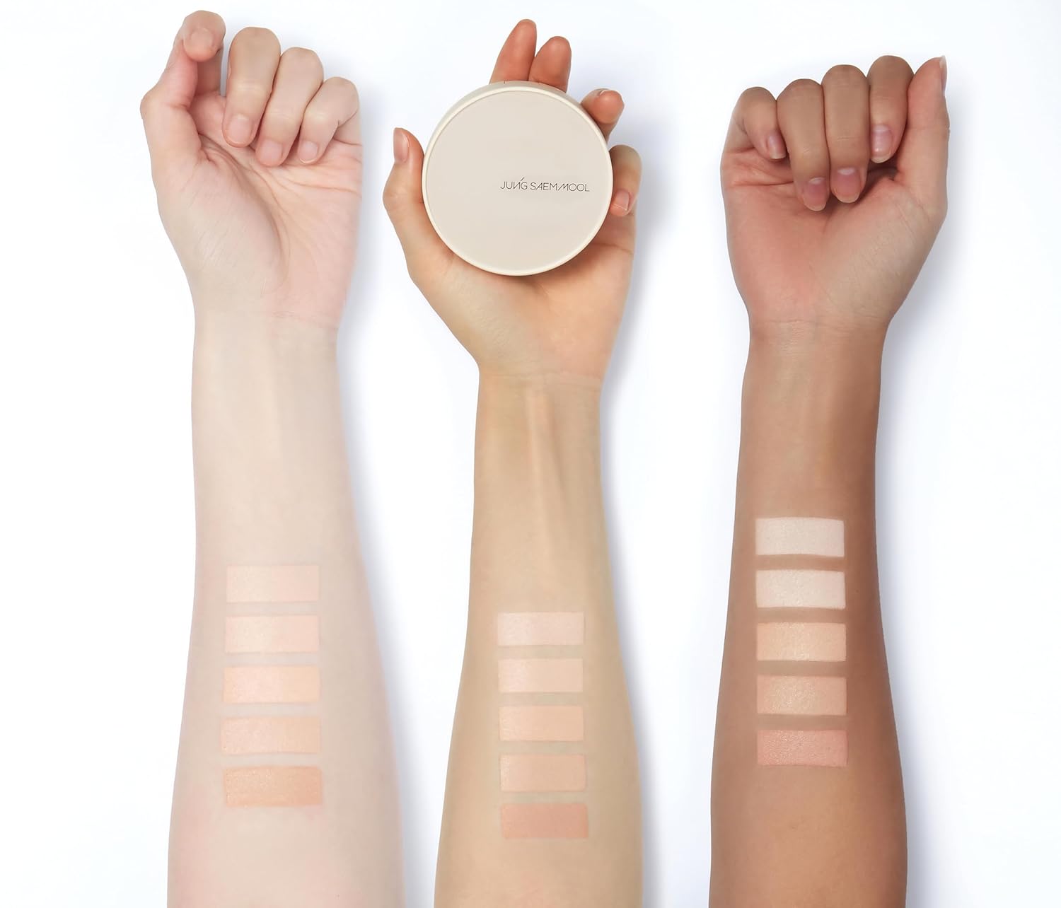 Jungsaemmool Official Skin Nuder Cover Layer Cushion 21 (Medium Deep) | Refill Included | Delicate Cover | All-Day Lasting | Makeup Artist Brand