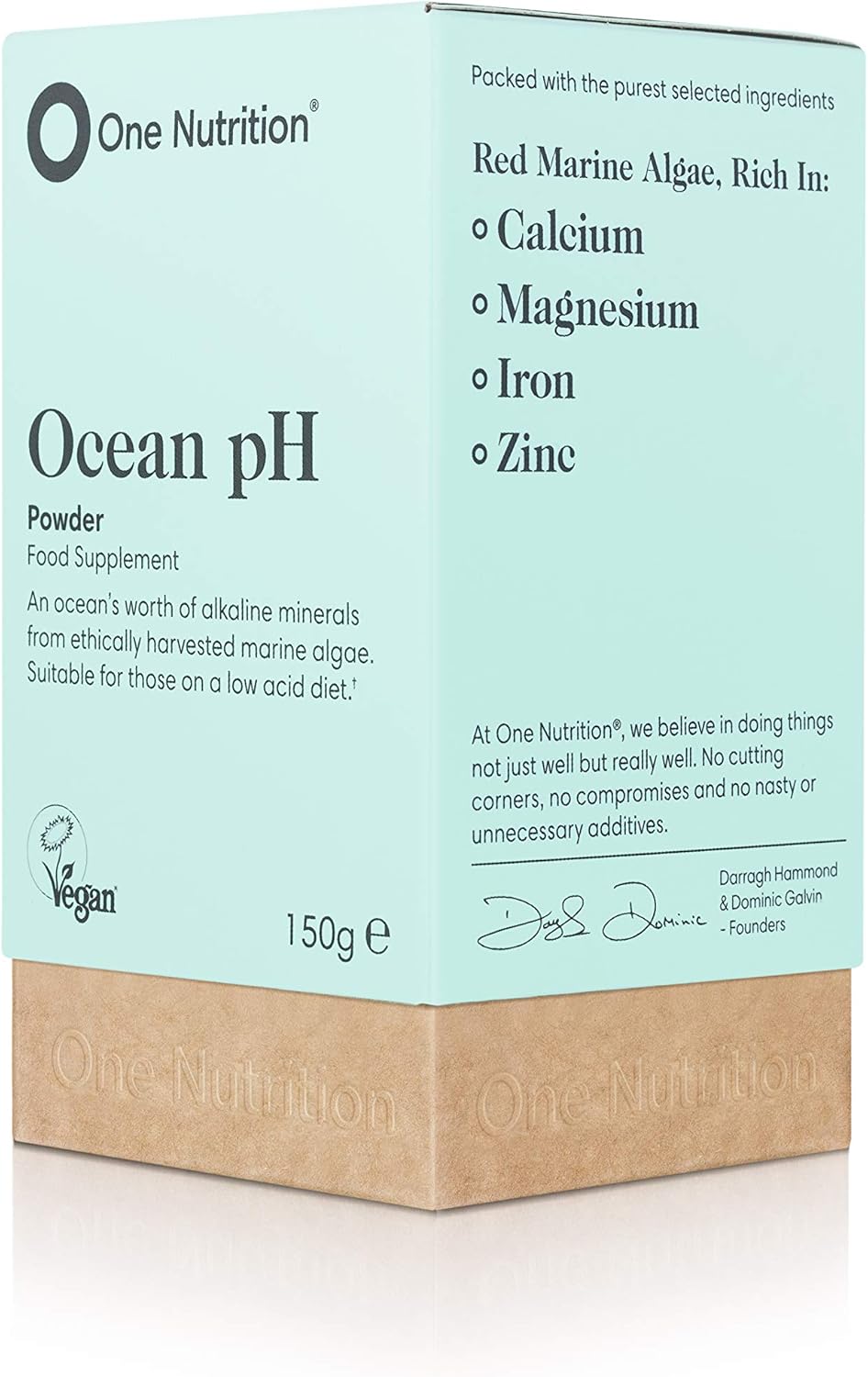 One Nutrition Ocean-pH – Calcified Red Mineral Algae - Rich in Calcium, Magnesium, Zinc & Iron – Ethically Harvested – Sports Nutrition – 60 Servings – 150g Powder : Amazon.co.uk: Health & Personal Care