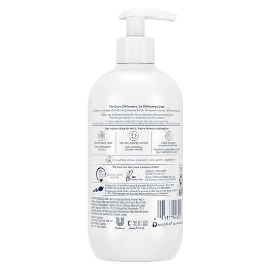 Dove Deep Moisture Hand Wash For Clean And Softer Hands Cleanser That Washes Away Dirt 13.5 Oz 4 Count