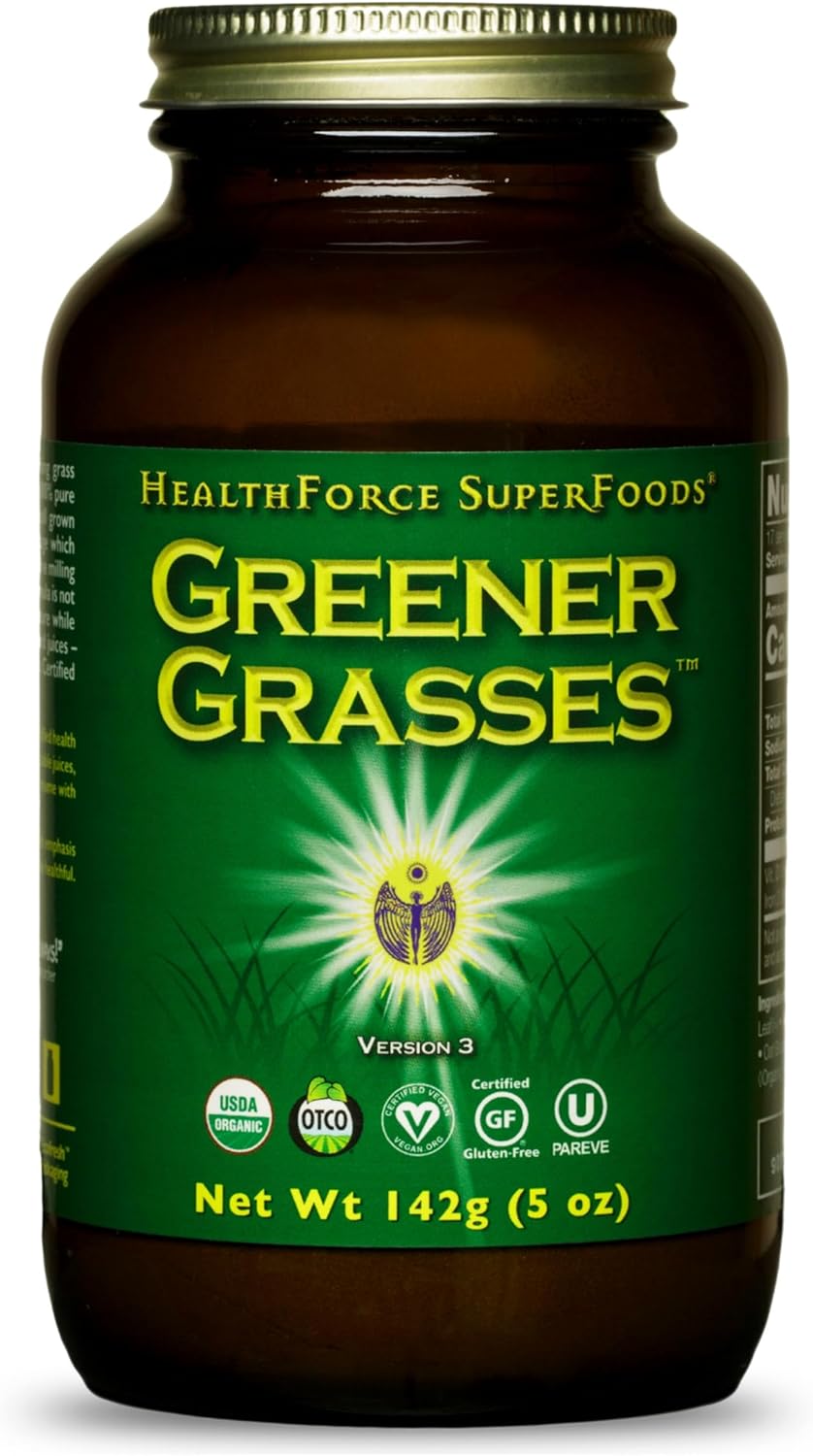 HEALTHFORCE SUPERFOODS Greener Grasses - 5 Oz Powder