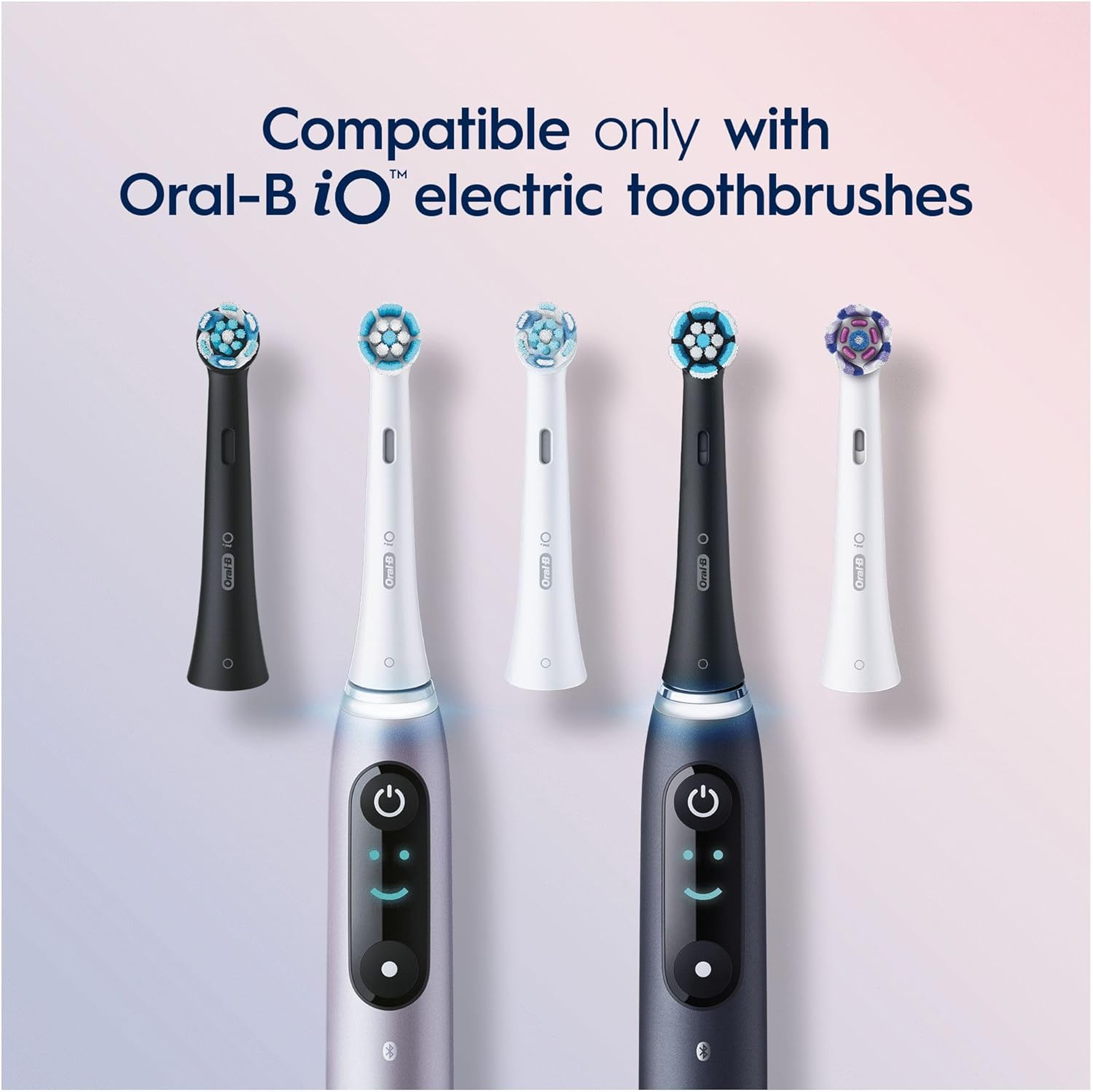 Oral-B iO Gentle Care Original Electric Toothbrush Head, Twisted & Angled Bristles for Deeper Plaque Removal, Pack of 6 Toothbrush Heads, Suitable for Mailbox, White : Amazon.co.uk: Health & Personal Care