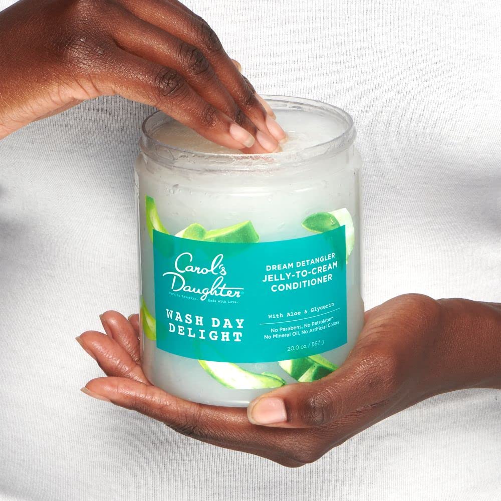 Carol's Daughter Wash Day Delight Sulfate Free Clarifying Shampoo and Deep Conditioner Gift Set with Aloe and Micellar - Best for Curly, Natural, and Textured Hair – Detangle and Moisturize : Beauty & Personal Care