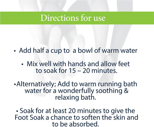 Escenti Cool Feet Soothing Spearmint & Menthol Essential Foot Soak