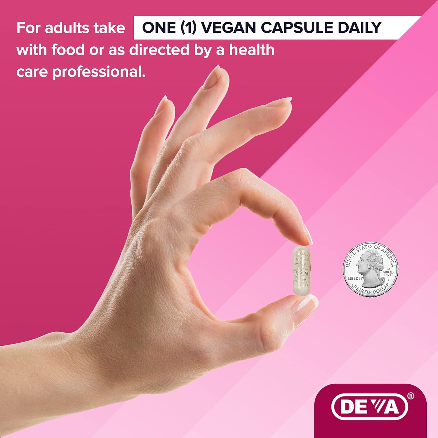 DEVA Vegan Vitamins Skin Restoring Ceramide Supplement Tablets, 60 Count, (Pack of 2) : Health & Household