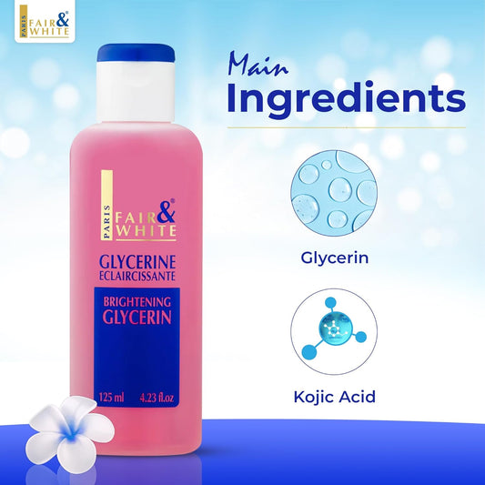 Fair And White Original Glycerin | 4.4 Fl Oz 125 Ml