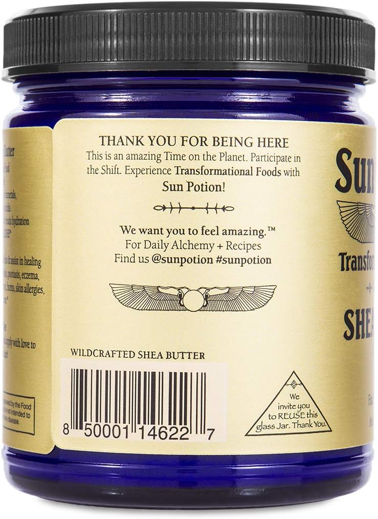 Sun Potion Shea Butter (Wildcrafted) - Skin Food (222G) : Beauty & Personal Care