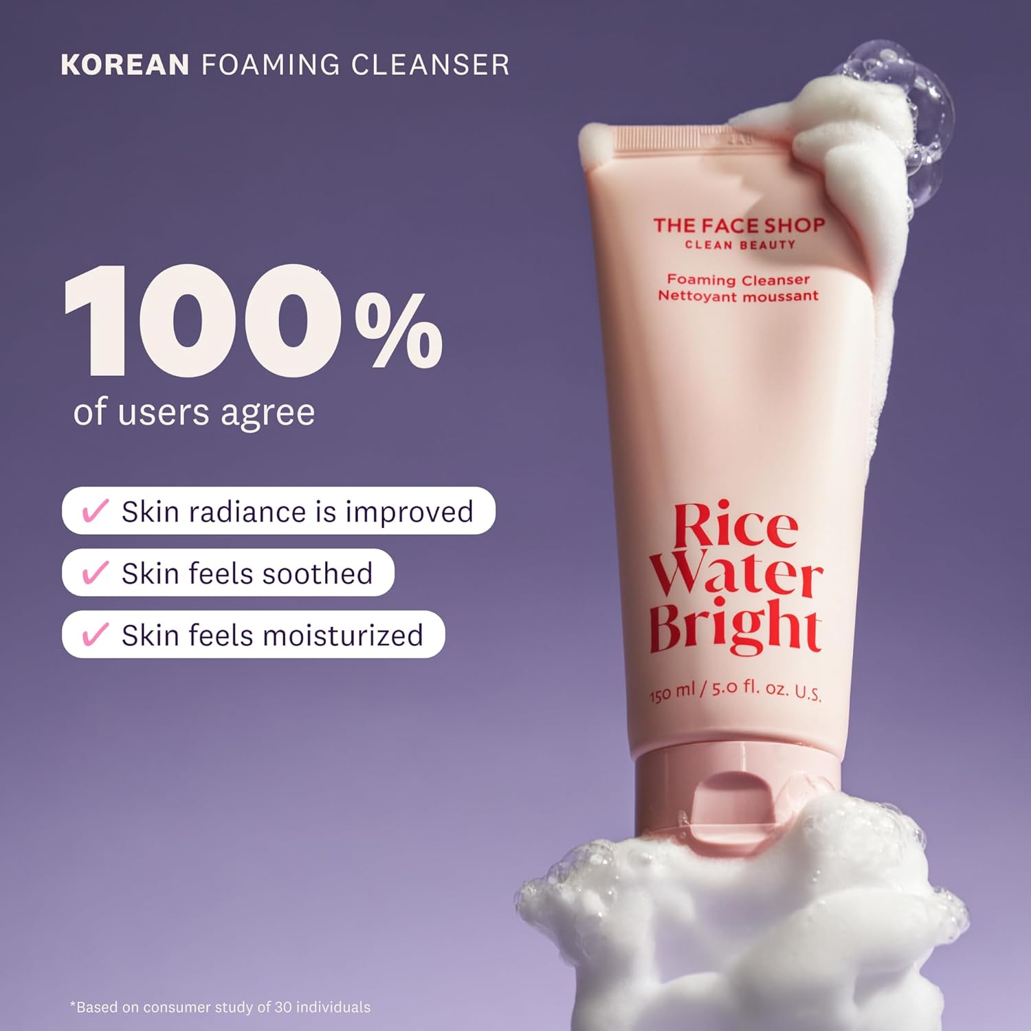 The Face Shop Rice Water Bright Double Cleansing Duo Set With Ceramide, Korean Skin Care, Gentle Face Wash & Pore Control Cleansing Oil, Hydrating, Moisturizing, Vegan Facial Cleanser, Makeup Remover : Beauty & Personal Care