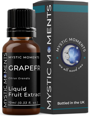 Mystic Moments | Grapefruit - Liquid Fruit Extract 10ml | Perfect for Skin Care, Creams, Lotions and DIY Beauty Products Vegan GMO Free