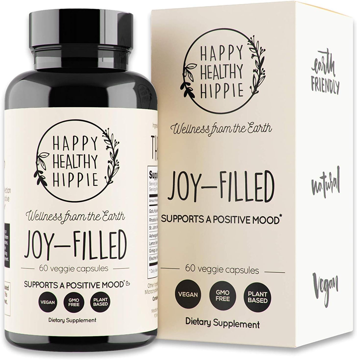 Happy Healthy Hippie Balance Bundle (2-Pack) - Joy-Filled & A Little Pick Me Up : Health & Household