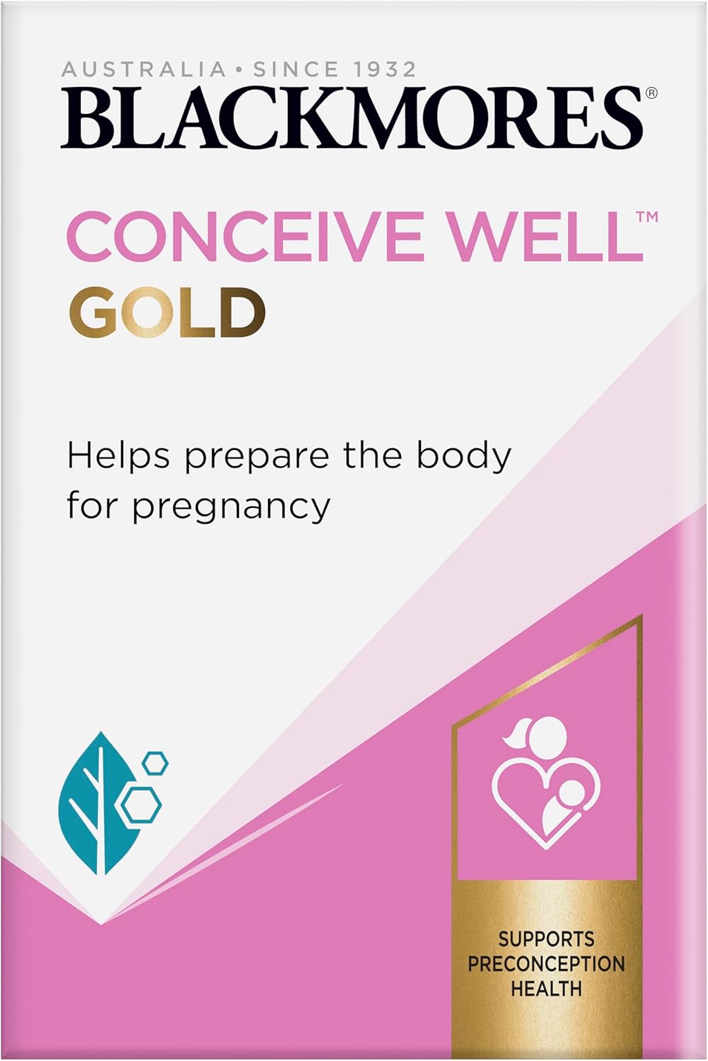 Blackmores Conceive Well Gold 28 Tablets + 28 Capsules