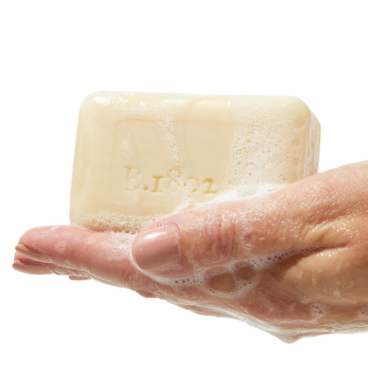 Beekman 1802 Goat Milk Body Soap Bar 3-Piece Set, Sunshine Lemon - Scented - 3.5 Oz - Nourishes, Moisturizes & Hydrates - 100% Vegetable Soap With Lactic Acid - Good For Sensitive Skin - Cruelty Free