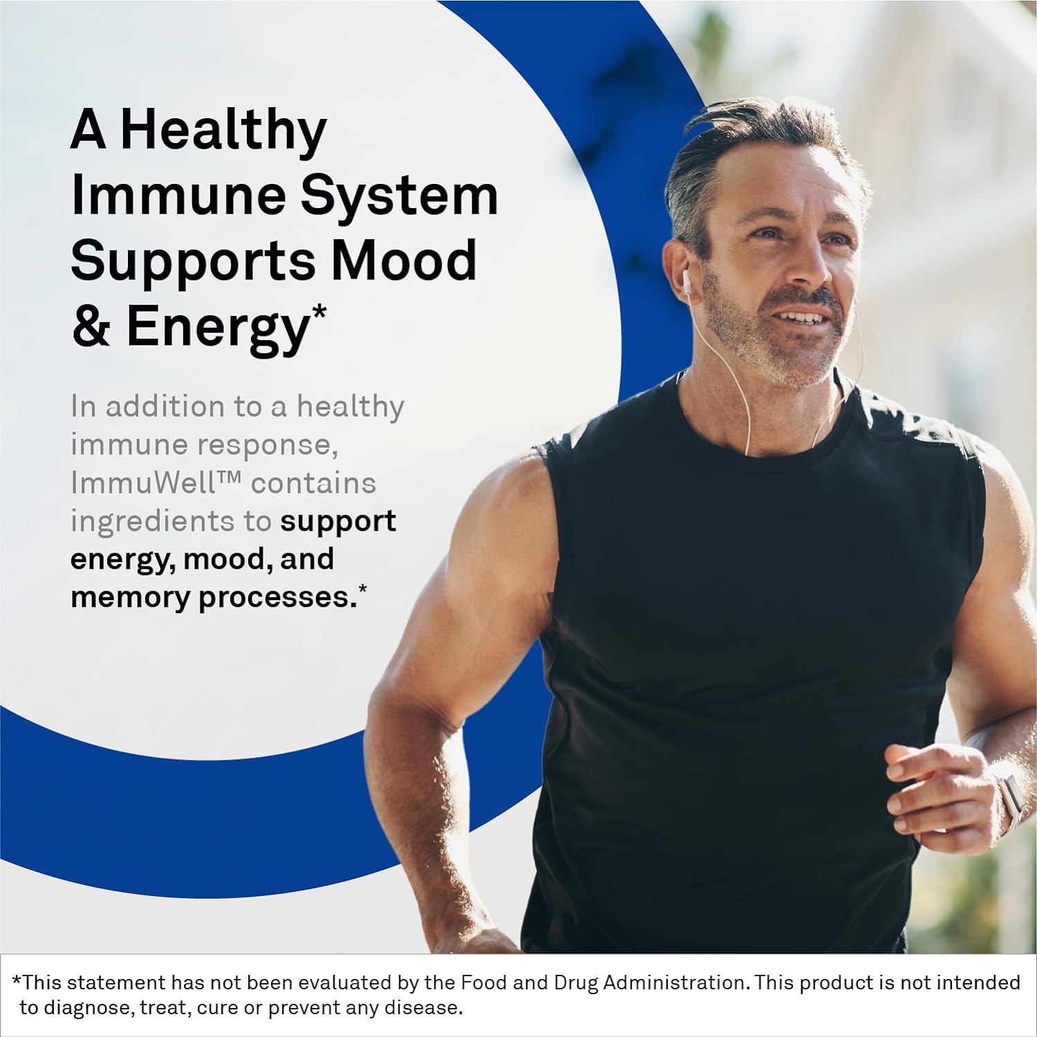 NeuroScience ImmuWell - Balanced Immune Response, Respiratory, Energy & Mood Support with Zinc, Vitamin C, Vitamin D, Elderberry, Ginkgo Biloba, L Tyrosine - Immune Support Supplement (90 Capsules) : Health & Household
