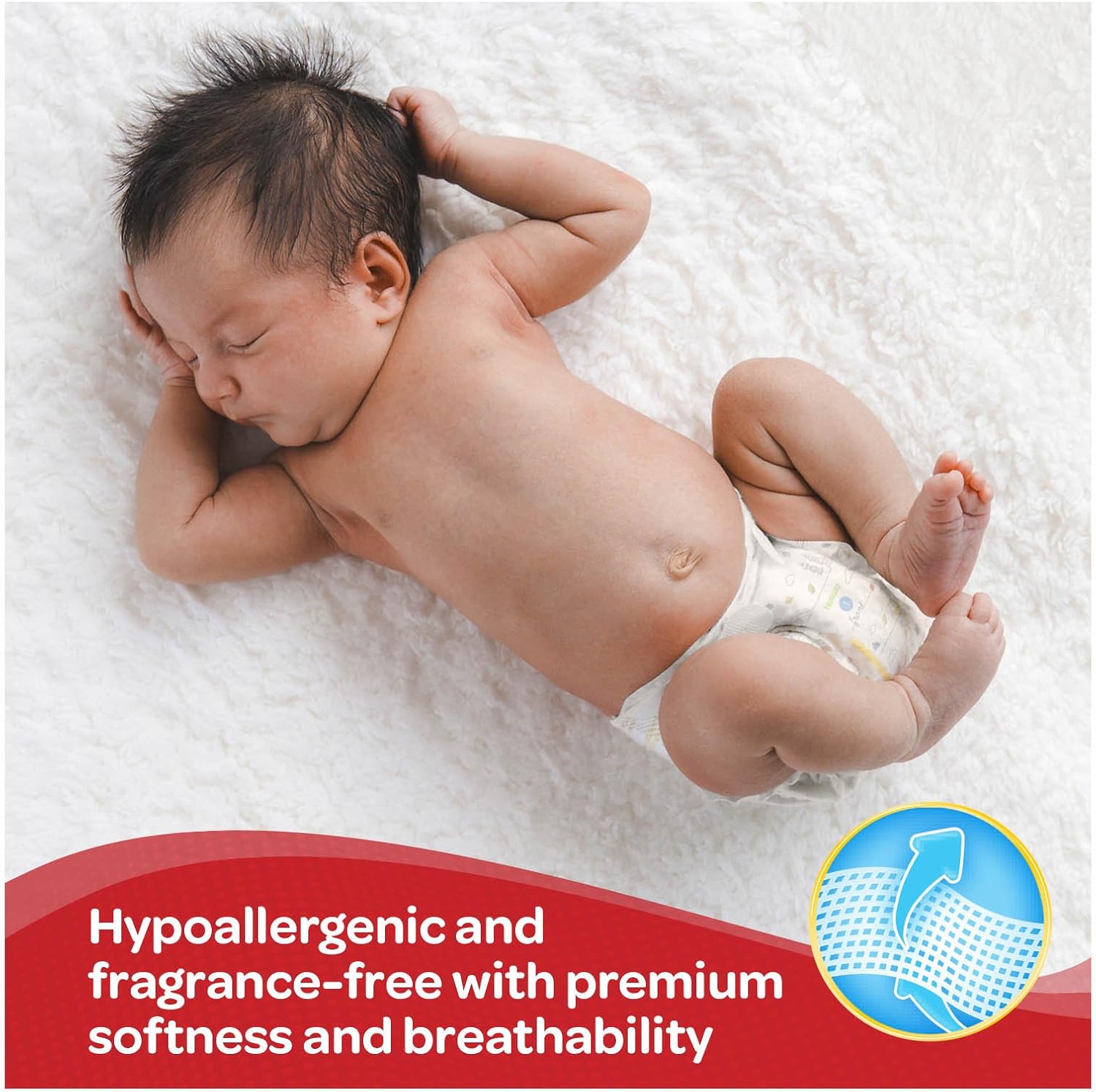 Huggies Gentle Care Preemies Diapers, Size P, 30-Count