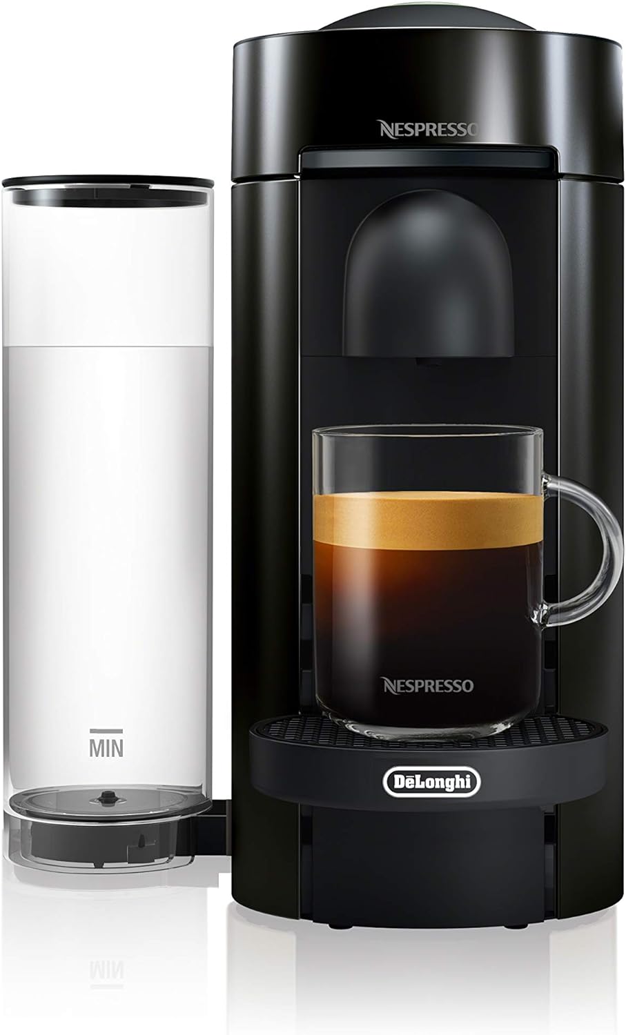 De'Longhi Nespresso Vertuo Plus Coffee And Espresso Machine By De'Longhi,8 Oz, Ink Black