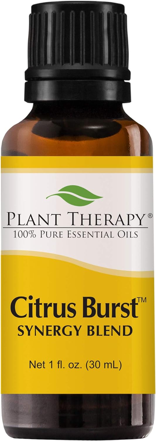 Plant Therapy Citrus Burst Essential Oil Blend 30 Ml (1 Oz) 100% Pure, Undiluted, Therapeutic Grade