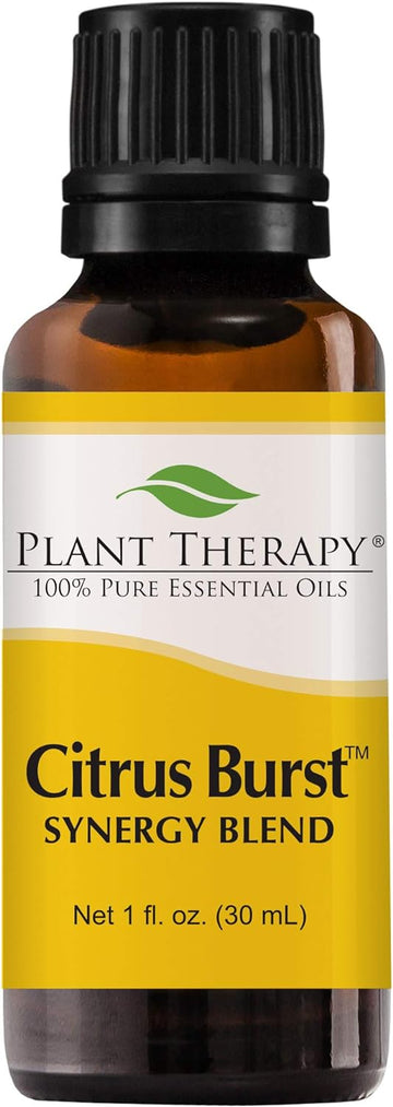 Plant Therapy Citrus Burst Essential Oil Blend 30 Ml (1 Oz) 100% Pure, Undiluted, Therapeutic Grade