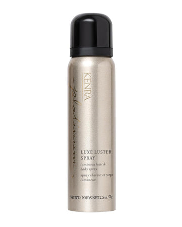 Kenra Platinum Luxe Luster Spray | Luminous Hair & Body Spray | All Hair Types | 2.5 Oz