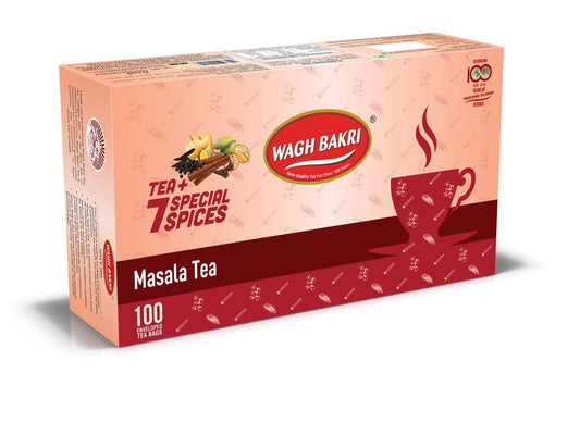 Wagh Bakri Masala Chai 100'S (Pack Of 3)