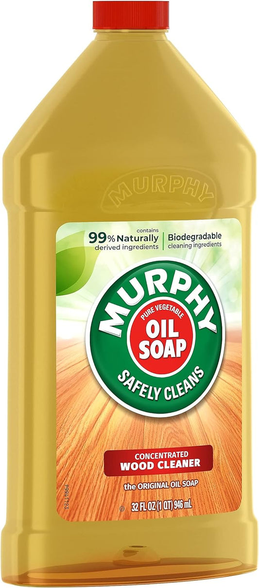 Murphy Oil Soap 01163 Original Wood Cleaner, Liquid, 32oz