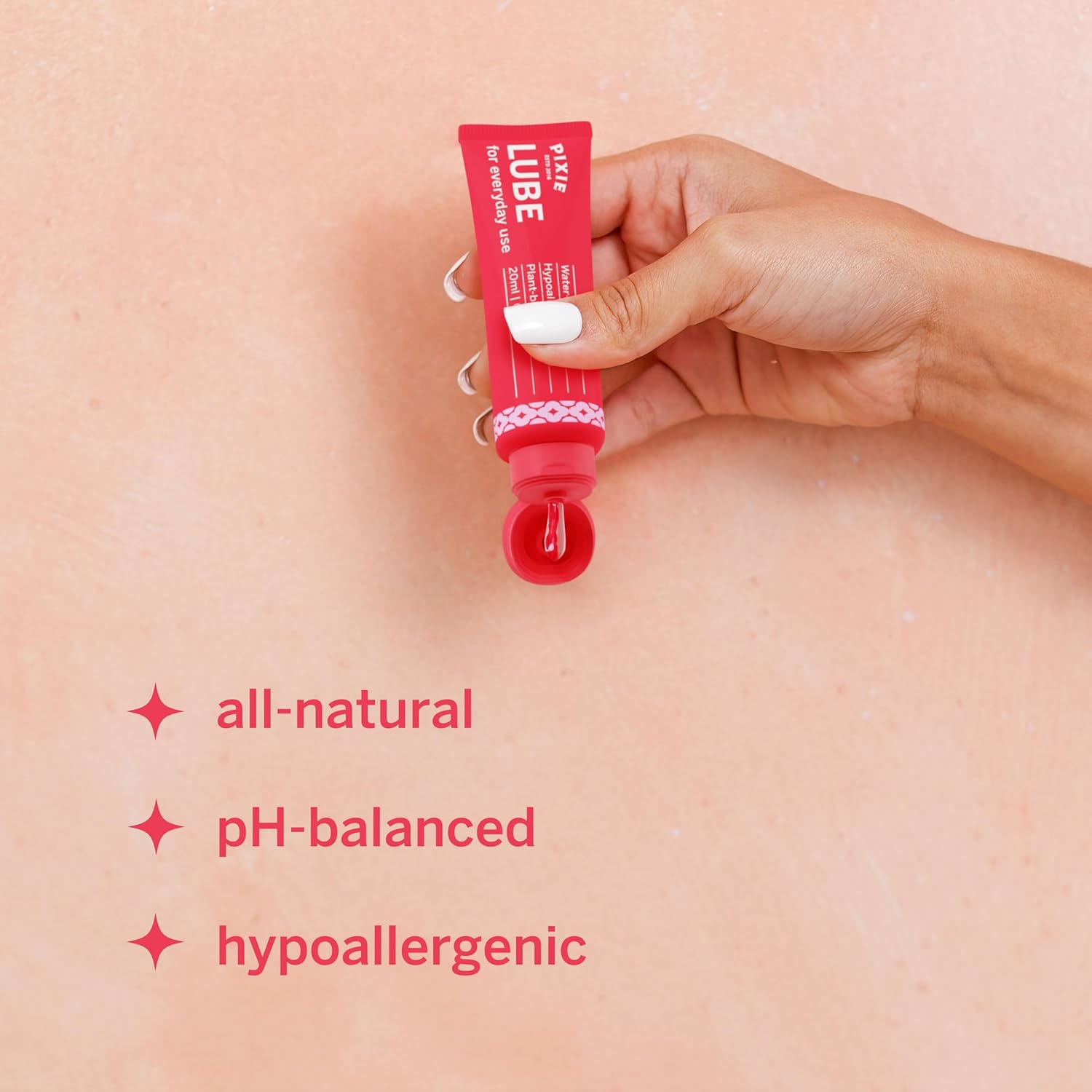 Pixie Menstrual Cup Lube - Make It Easy To Insert Your Period Cups - All Natural Water Based Lubricant - Very Useful For Menstrual Disc Users (20 Ml)