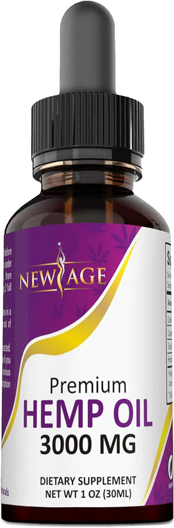 NEW AGE Hemp Oil 3000mg Made in The USA