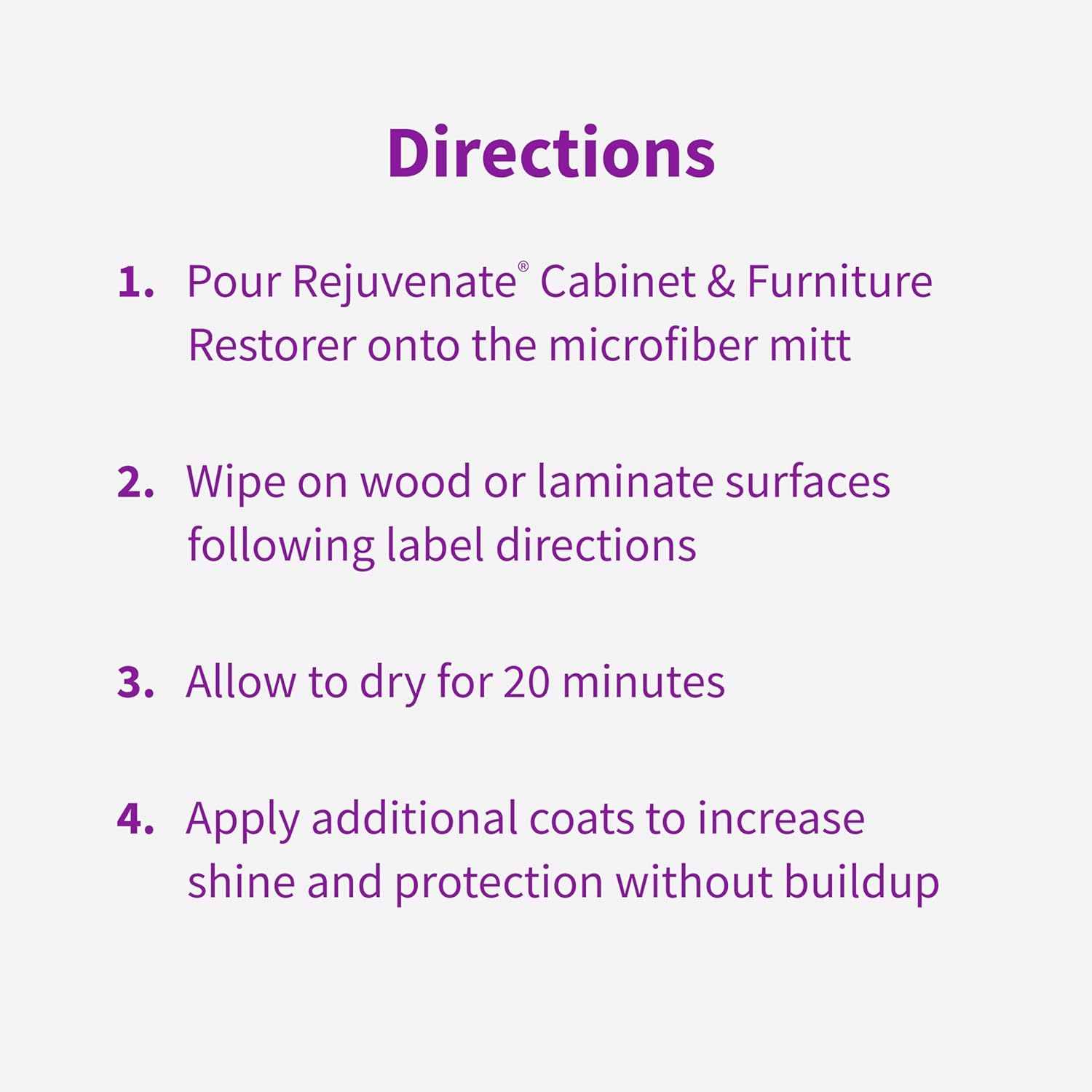Rejuvenate Cabinet And Furniture Restorer Fills In Scratches, Shines And Protects Indoor Cabinets And Furniture, 16 Ounces : Health & Household