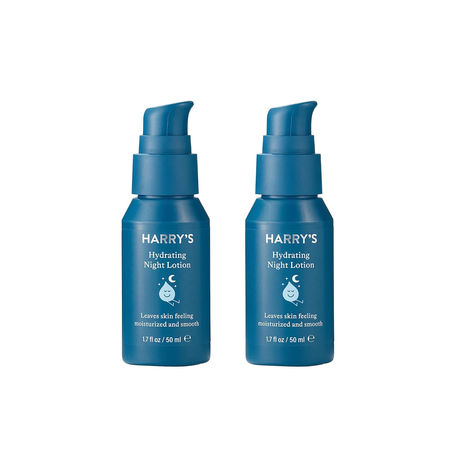 Harry'S Hydrating Night Lotion | Lightweight And Moisturizing | 1.7 Fl Oz, 2 Pack