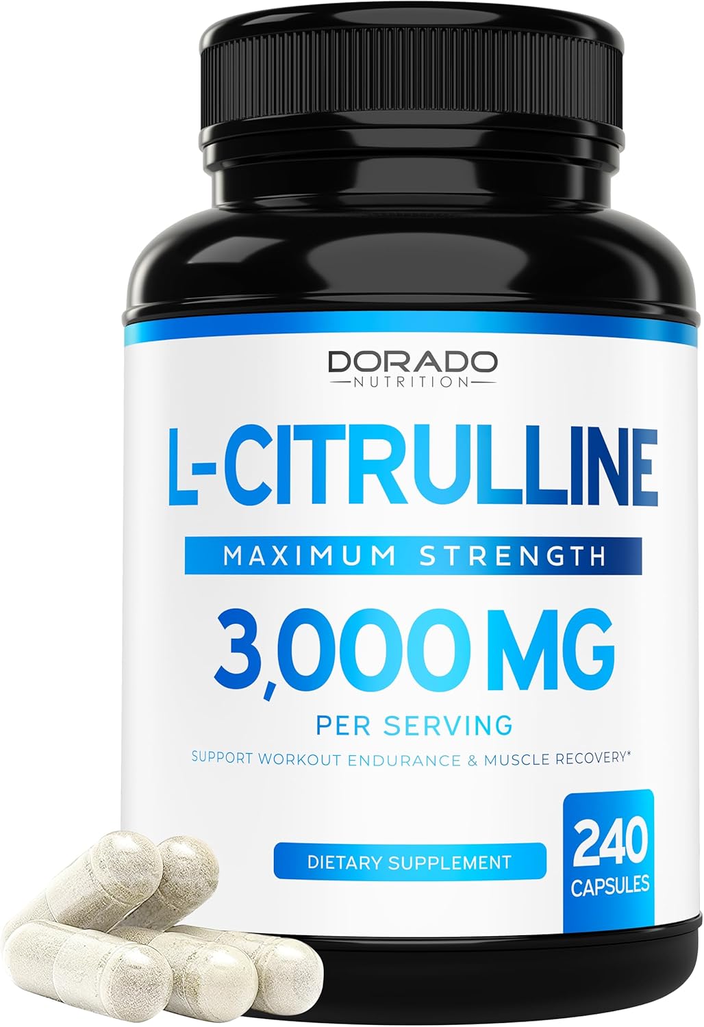 L Citrulline Powder Supplements (3G) Support L Arginine & Nitric Oxide Booster Powder - L-Citruline Supplements For Men & Women - Stamina , Endurance , Performance For Workouts - Vegan & Usa Made