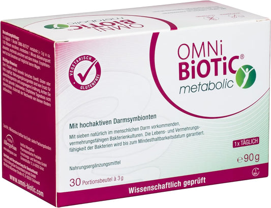 Omni-Biotic Metabolic, 3 G Sachets (90 G)
