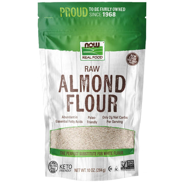 Now Foods, Almond Flour With Essential Fatty Acids, 5 G Carbs Per Serving, 10-Ounce (Packaging May Vary)