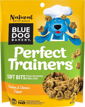 Blue Dog Bakery Natural Dog Treats, Perfect Trainers, Low Calorie Dog Training Treats, Chicken & Cheese Flavor, 6Oz, 1 Count