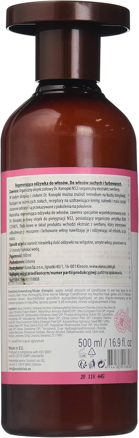 Dr.Konopka'S Regenerating Conditioner, 500 Ml (Pack Of 2)