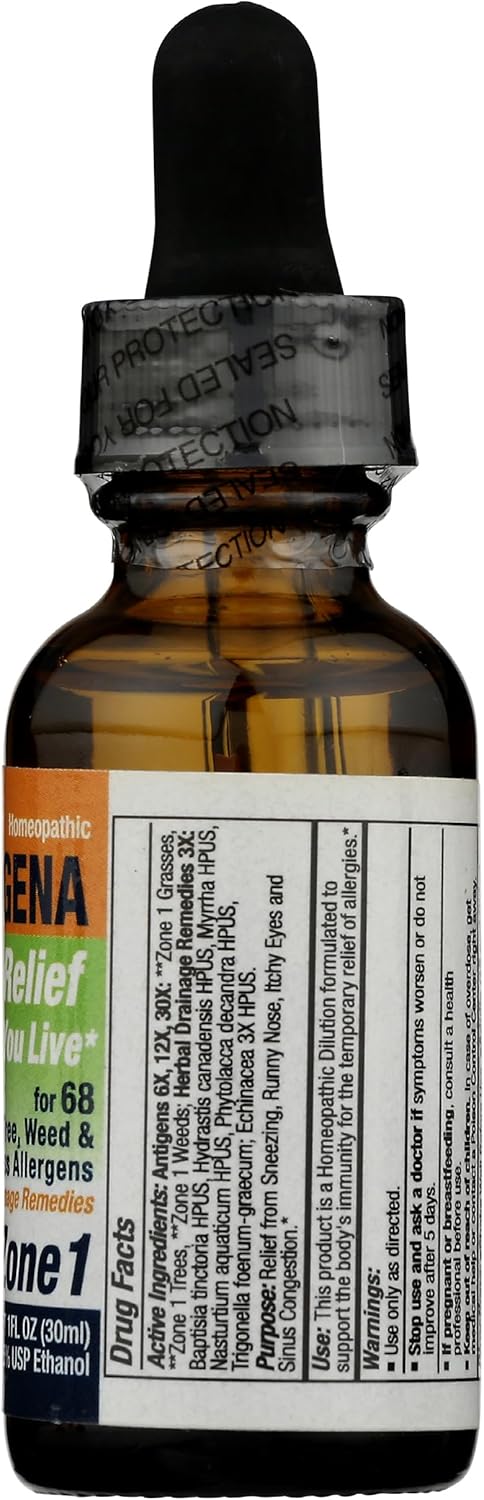 Buy Progena - Allergena Zone 1 - Allergy Relief Drops (1 Fl Ounce) On  Free Shipping On Qualified Orders