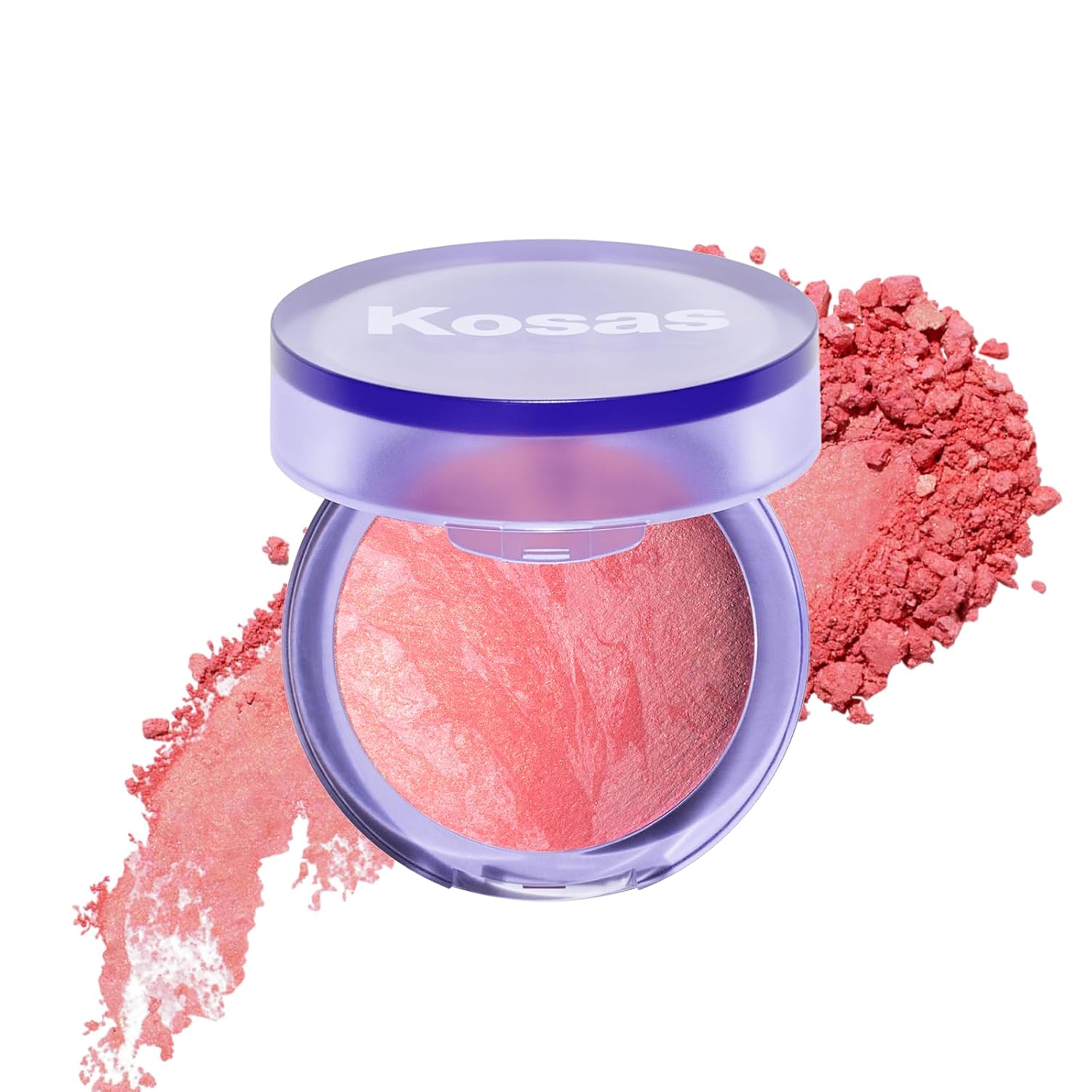 Kosas Blush Is Life –Talc-Free Dimensional Blush Baked With Squalane & Hyaluronic Acid – Long Wear, Safe For Sensitive Skin - Euphoria