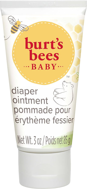 Burt'S Bees Baby 100% Natural Origin Diaper Rash Ointment, Infant, 3 Oz, Cream - Soothes And Protects Skin Naturally