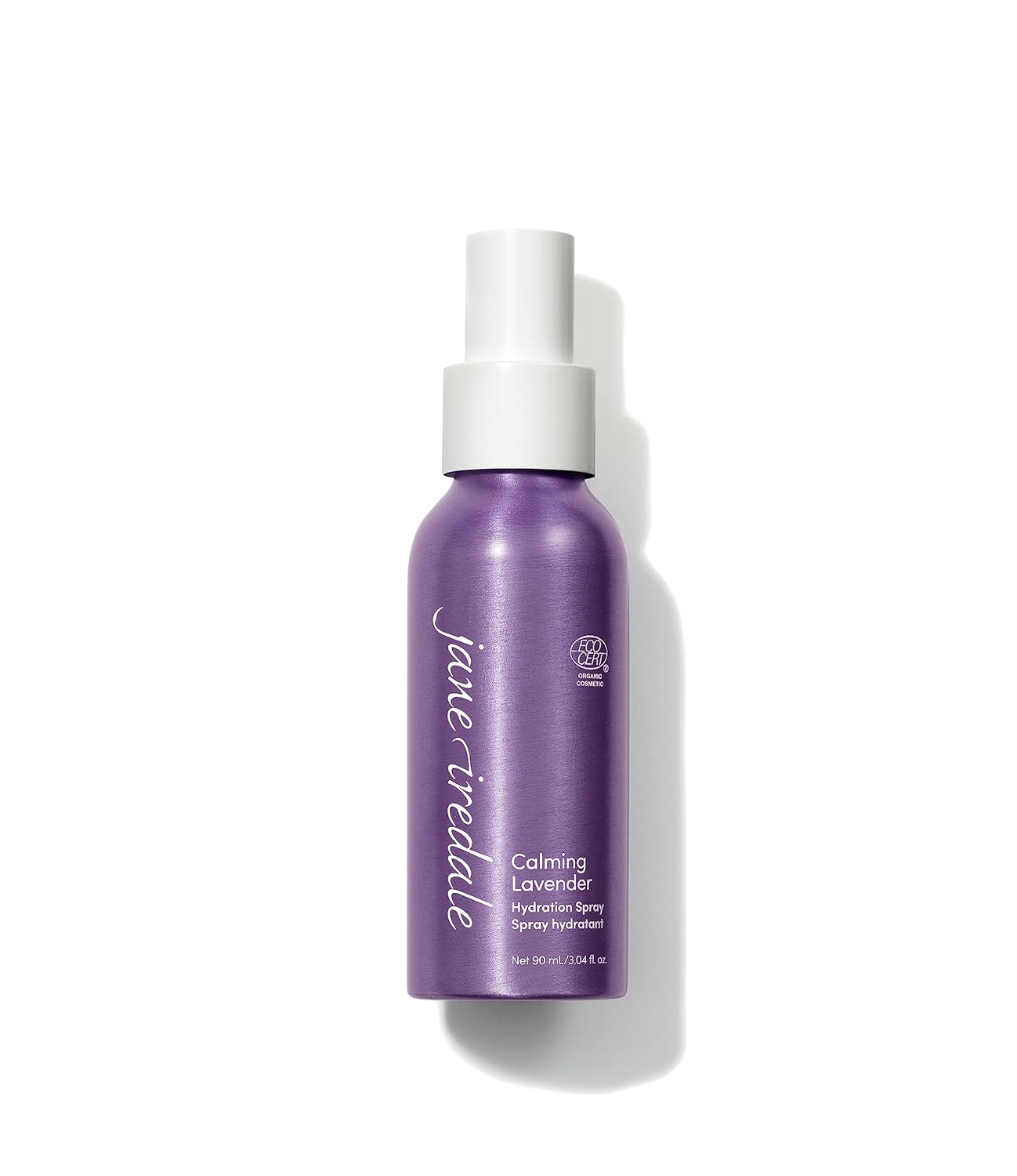 Jane Iredale Calming Lavender Hydration Spray, Natural Moisture-Locking Facial Mist Soothes Redness & Sets Makeup For A Natural Finish, Vegan, Gluten-Free