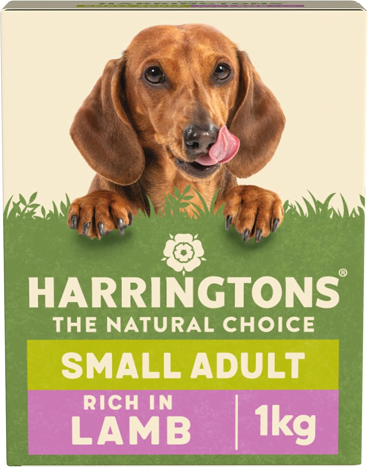 Harringtons Complete Small Breed Dry Adult Dog Food Lamb & Rice 1kg (Pack of 4) - Made with All Natural Ingredients?HARRSDL-B1