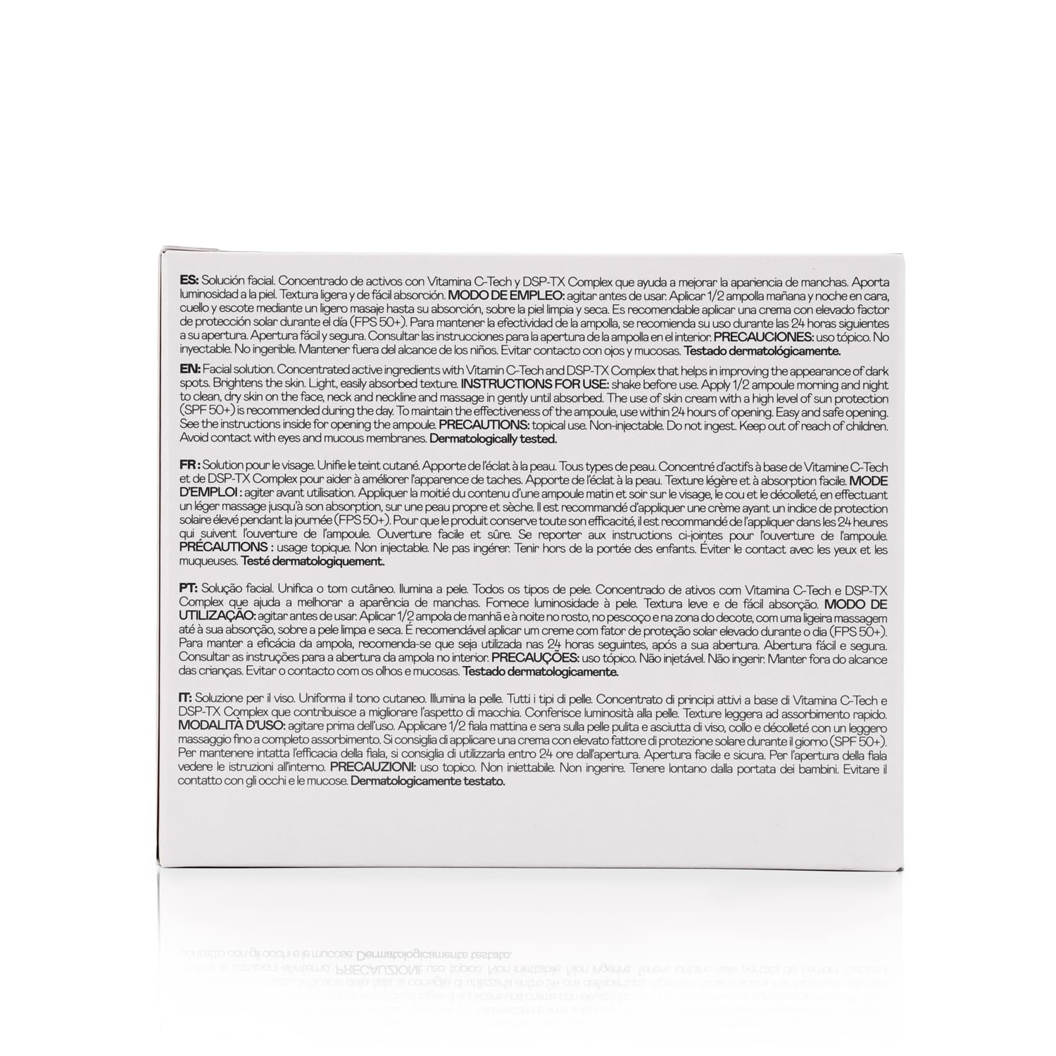 Martiderm Dsp Bright For Women And Men With Vitamin C-Tech And Dsp-Tx Complex, For A Bright Skin And Even Skin Tone, 30 Ampoules : Beauty & Personal Care