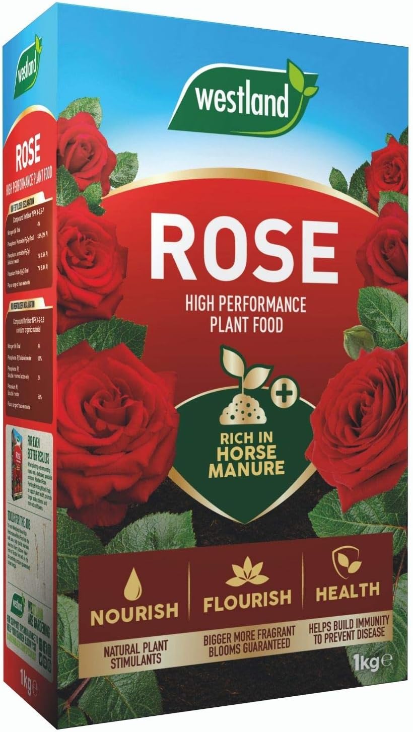 Westland Horse Manure and Plant Stimulant Enriched Rose Food, 1 kg