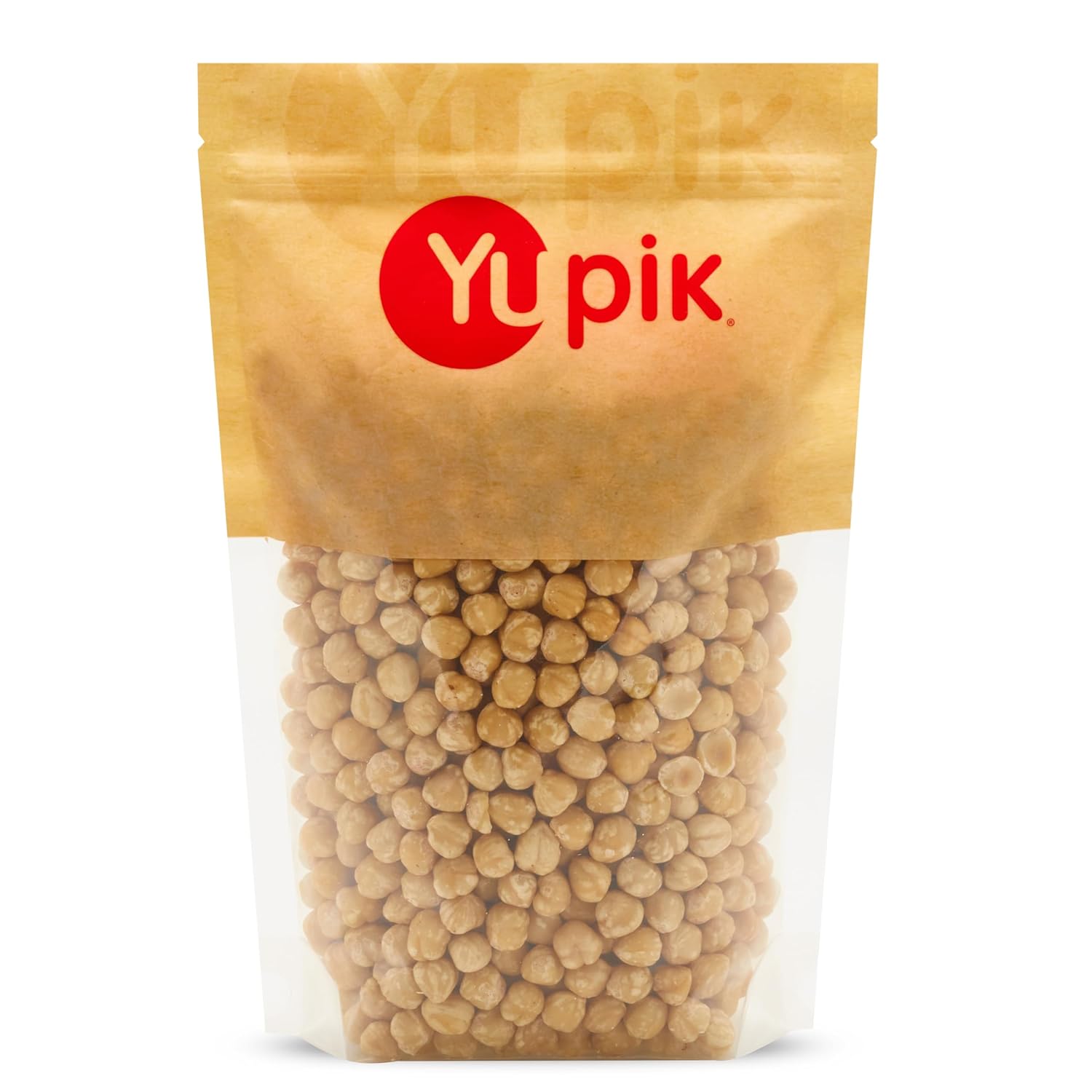 Yupik Blanched Hazelnuts, 2.2 Lb, Gluten-Free, Kosher, Vegan, Filberts, Raw Nuts, No Skins, Unsalted, Unroasted, Source Of Fiber & Iron, Healthy Snacks, Ideal For Baking, Cooking & Nut Butters