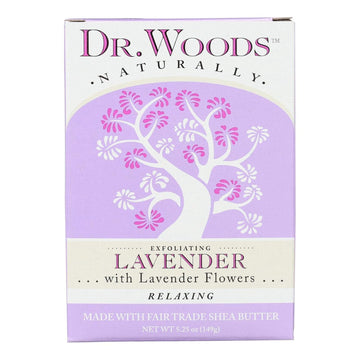 Dr. Woods Naturally Castile Bar Soap Lavender - 5.25 Oz