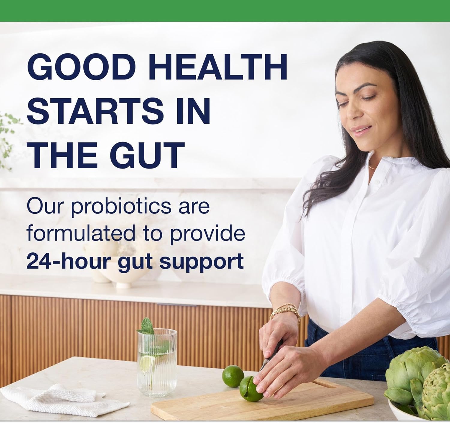 Metagenics Ultraflora Balance Probiotic - Daily Gut Health Supplement* - Offers Digestive & Immune System Support* - Vegetarian, Non-Gmo & Gluten-Free - 30 Capsules : Health & Household