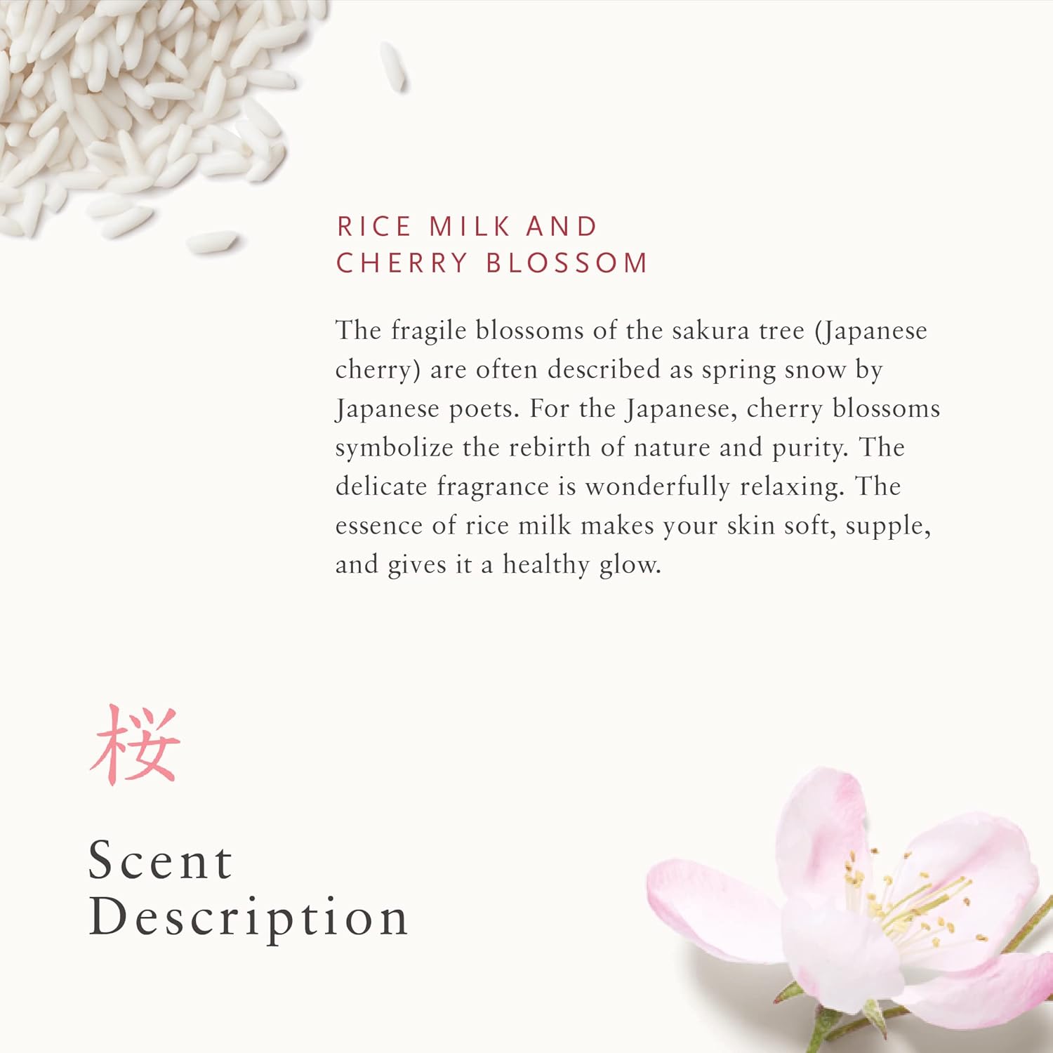 Rituals The Ritual Of Sakura Body Scrub Unisex 8.8 Oz : Beauty & Personal Care