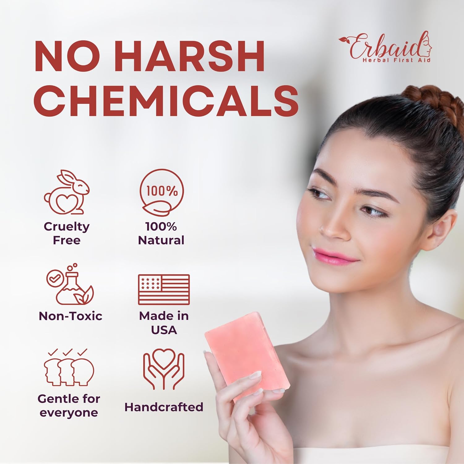 Calamine Soap Bar For Itching – All Natural Instant Itch Relief – Calming Calamine Soap For Itchy Skin, Insect Bite, Eczema, Poison Ivy Rash, Chicken Pox – Pure Raw Anti-Itch Body Wash Made In Usa : Beauty & Personal Care