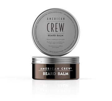 American Crew Beard Balm, Conditioner & Styler, Sweet Almond Oil, Shea Butter, 2.1 Fl Oz